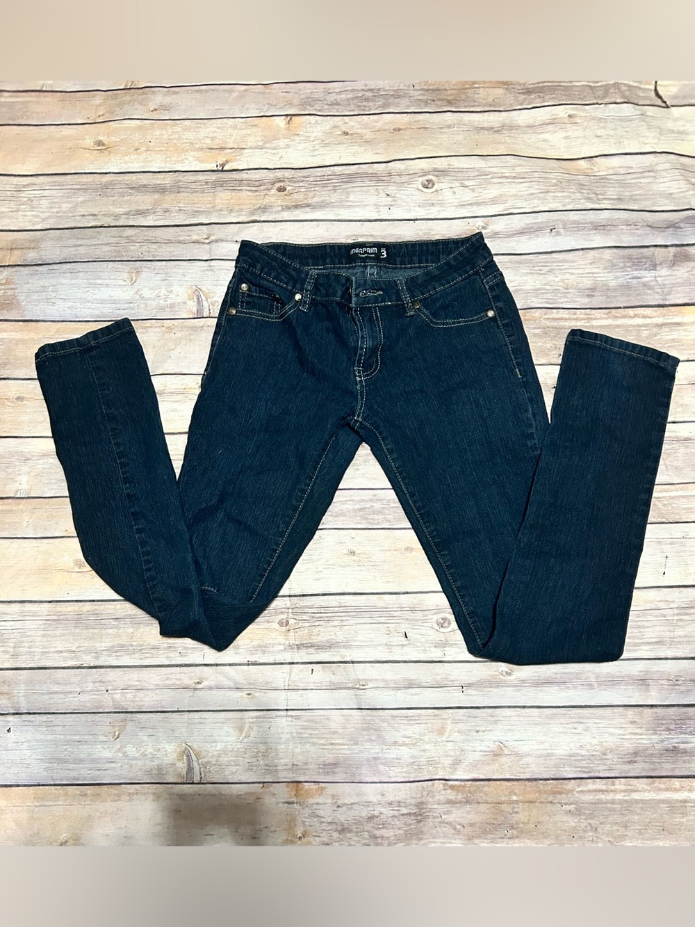 Dark Indigo Skinny Jeans for Women - Stretch Fit